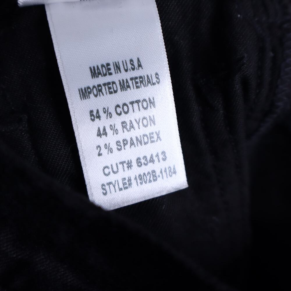 CITIZENS OF HUMANITY Lilah Velvet Pants Black Bootcut High Rise Women's 24 - Picture 9 of 11